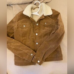 A New Day  Corduroy Jacket Sherpa Lined sz. XS